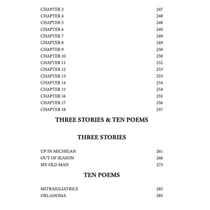 The Hemingway Odyssey by Ernest Hemingway