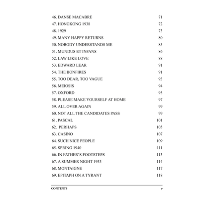 Selected Poems by W. H. Auden