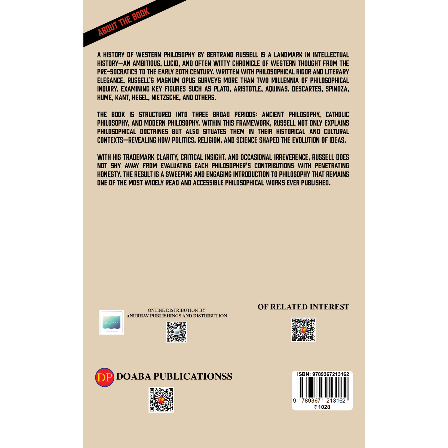 A History of Western Philosophy by Bertrand Russell