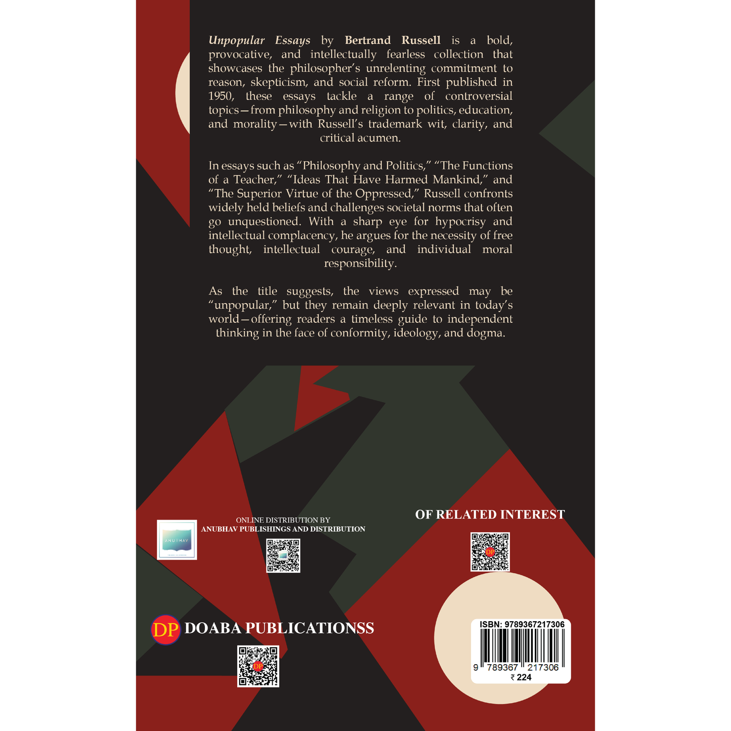 Unpopular Essays by Bertrand Russell