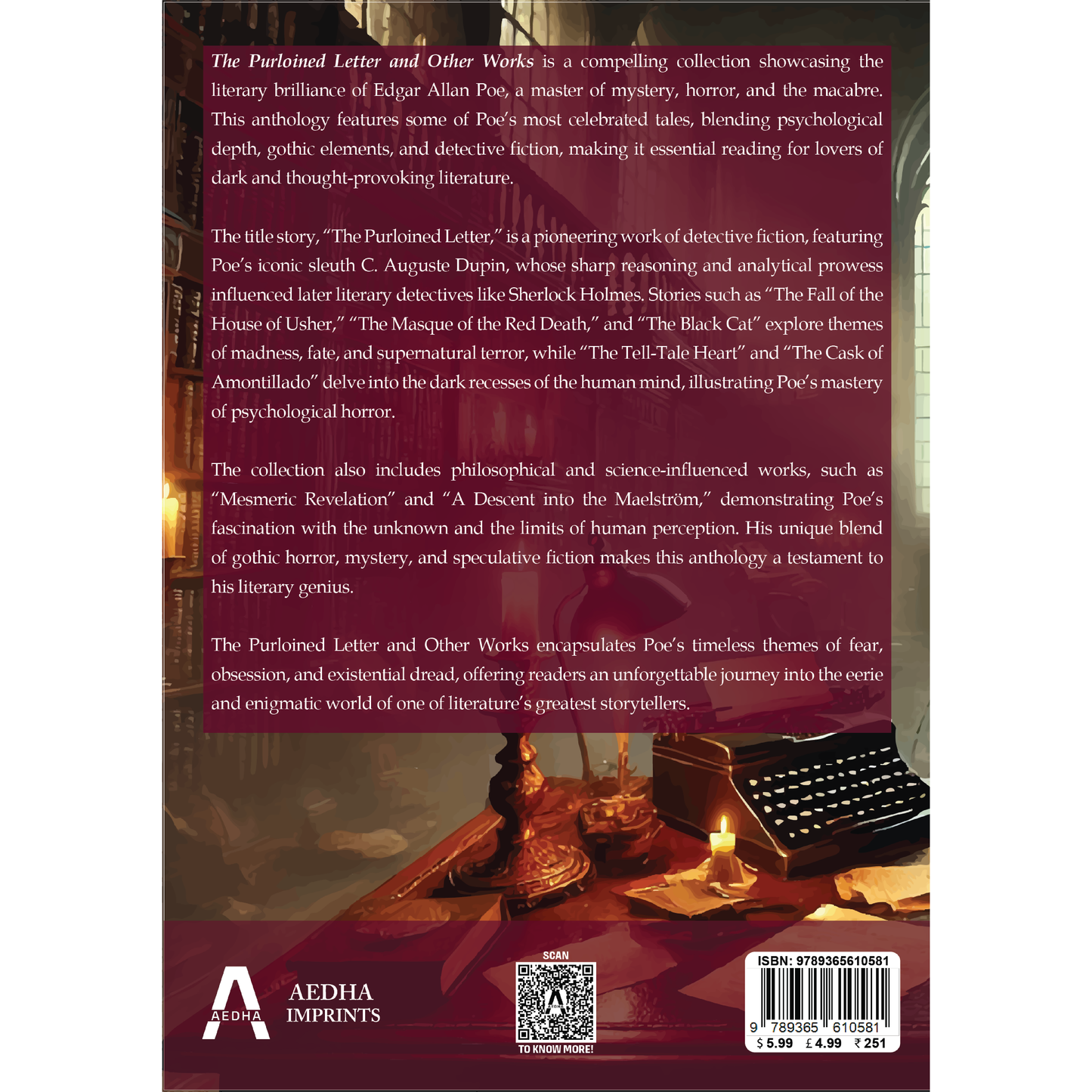 The Purloined Letter and Other Stories by Edgar Allan Poe