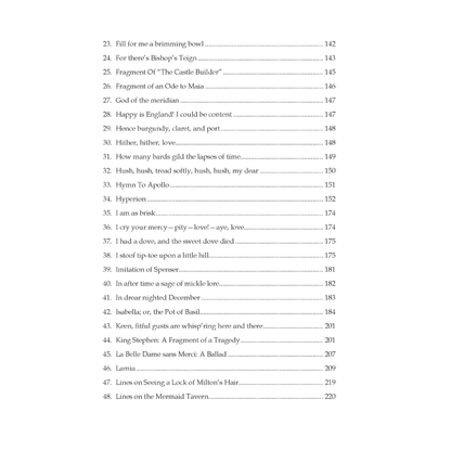 Selected Poems by John Keats