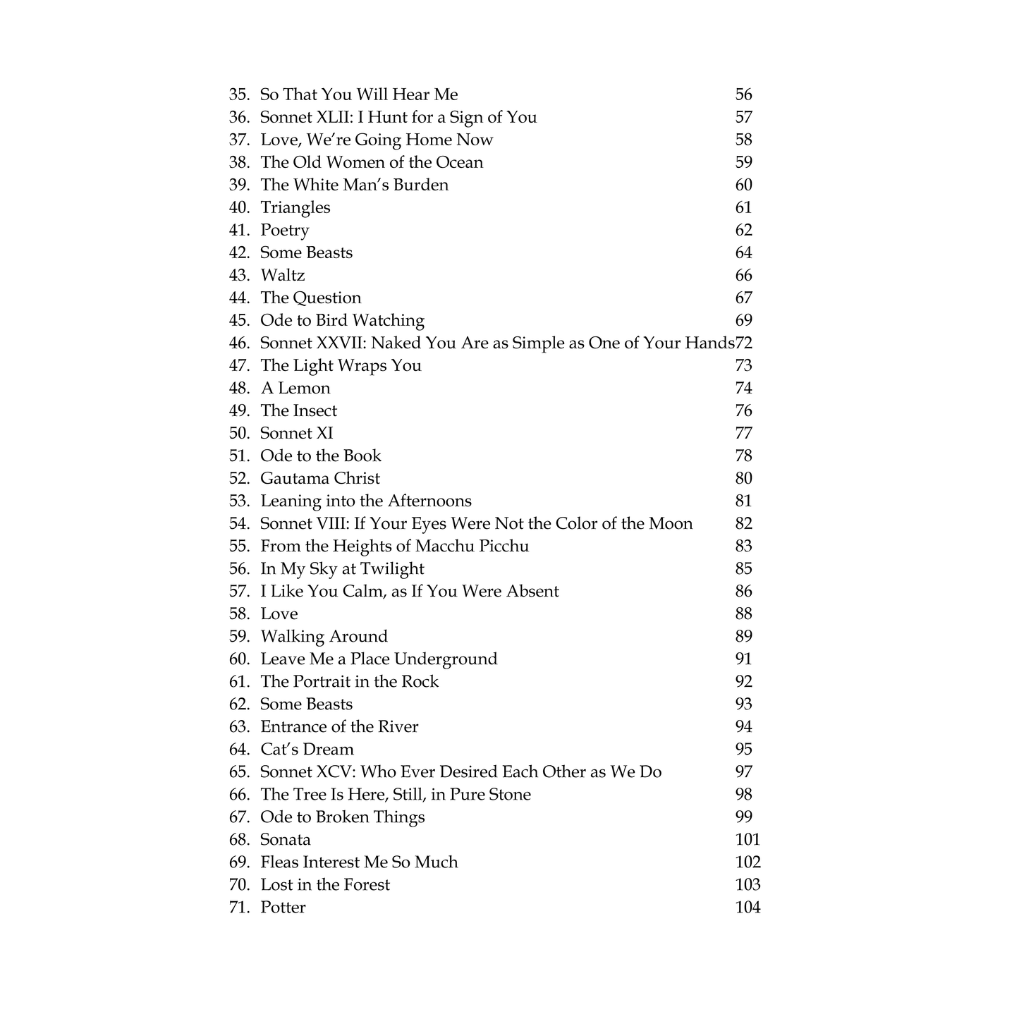 Selected Poems by Pablo Neruda